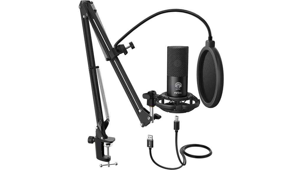 fifine usb microphone kit