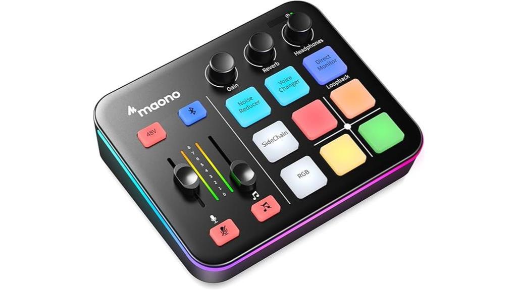 maono gaming audio mixer