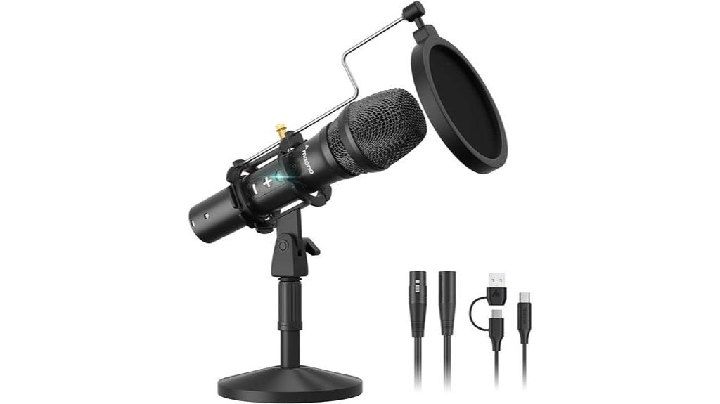 maono podcast microphone kit