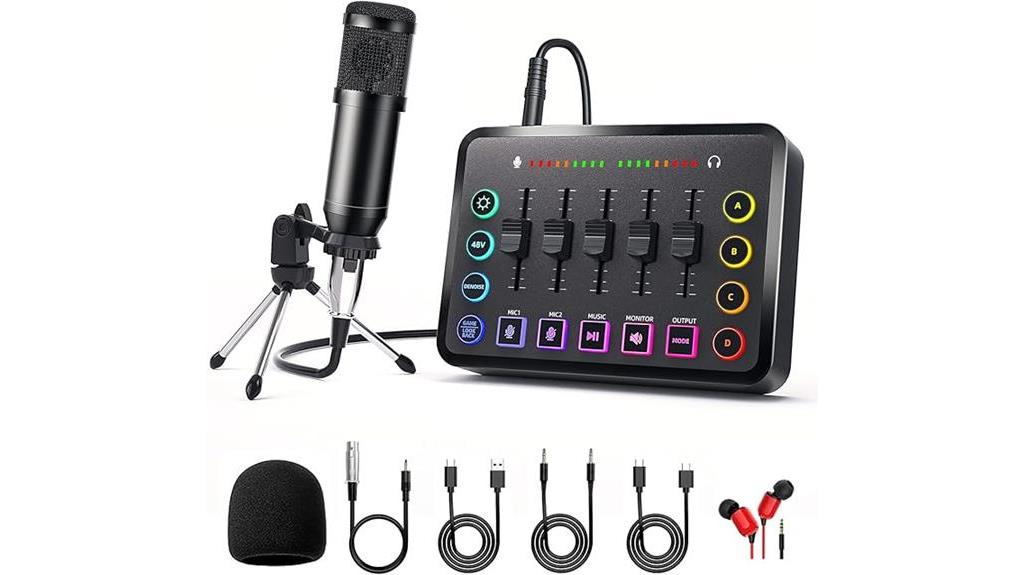 podcast equipment bundle sale