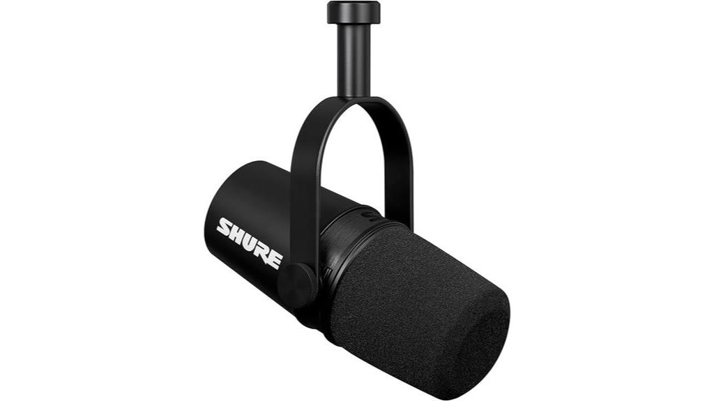 shure mv7x podcast microphone