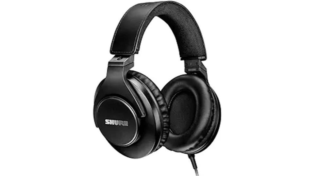 shure srh440a wired headphones