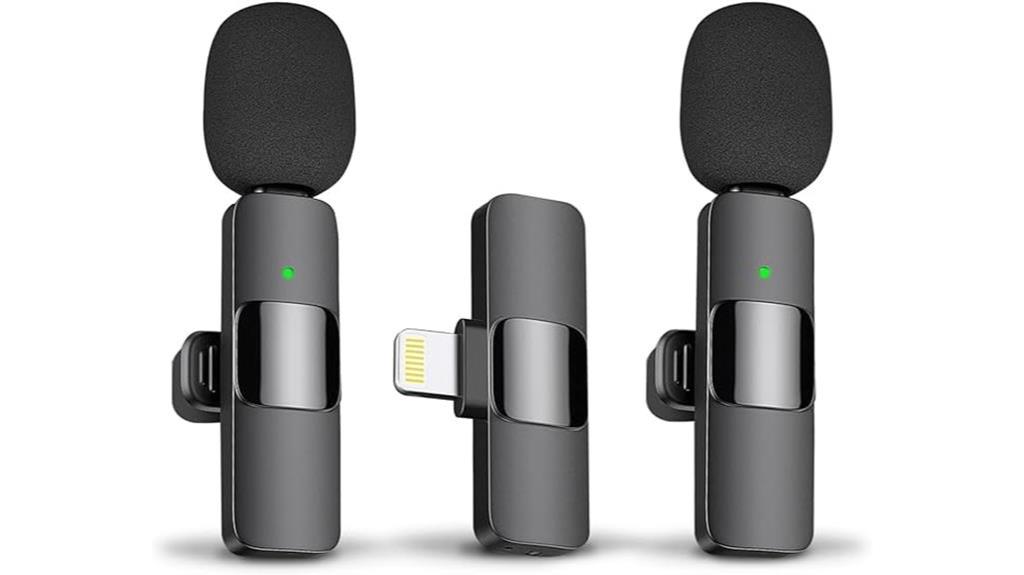 wireless lavalier microphone for iphone