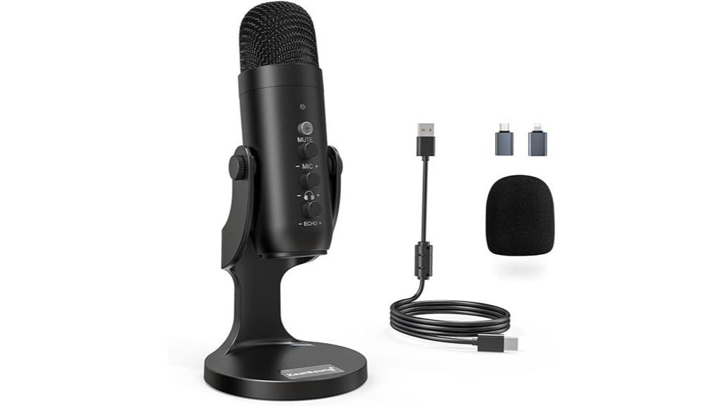 zealsound usb gaming microphone